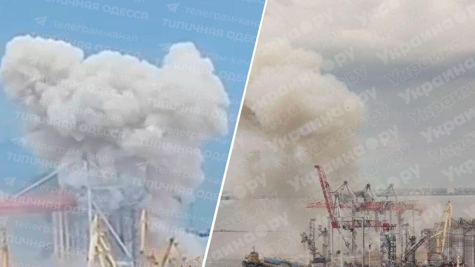 Atak na port w Odessie