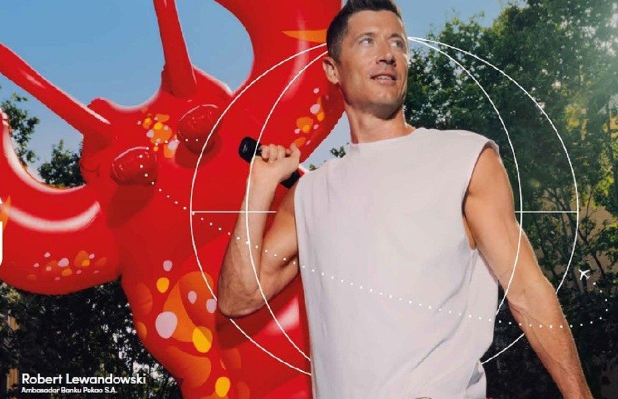 Robert Lewandowski ambasadorem Banku Pekao SA. Rusza "Promocja Podróżna"