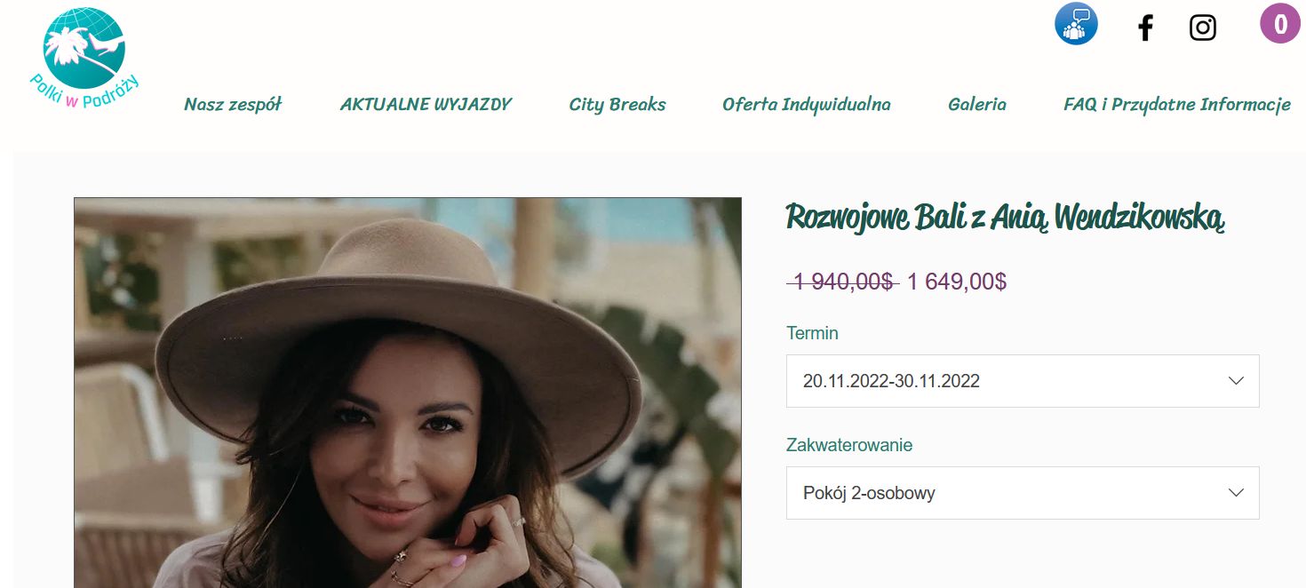 Anna Wendzikowska oferuje warsztaty na Bali