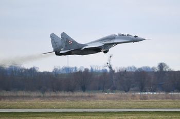 Polskie MiG-i przechwyciły rosyjski samolot. Tyle nam ich zostało