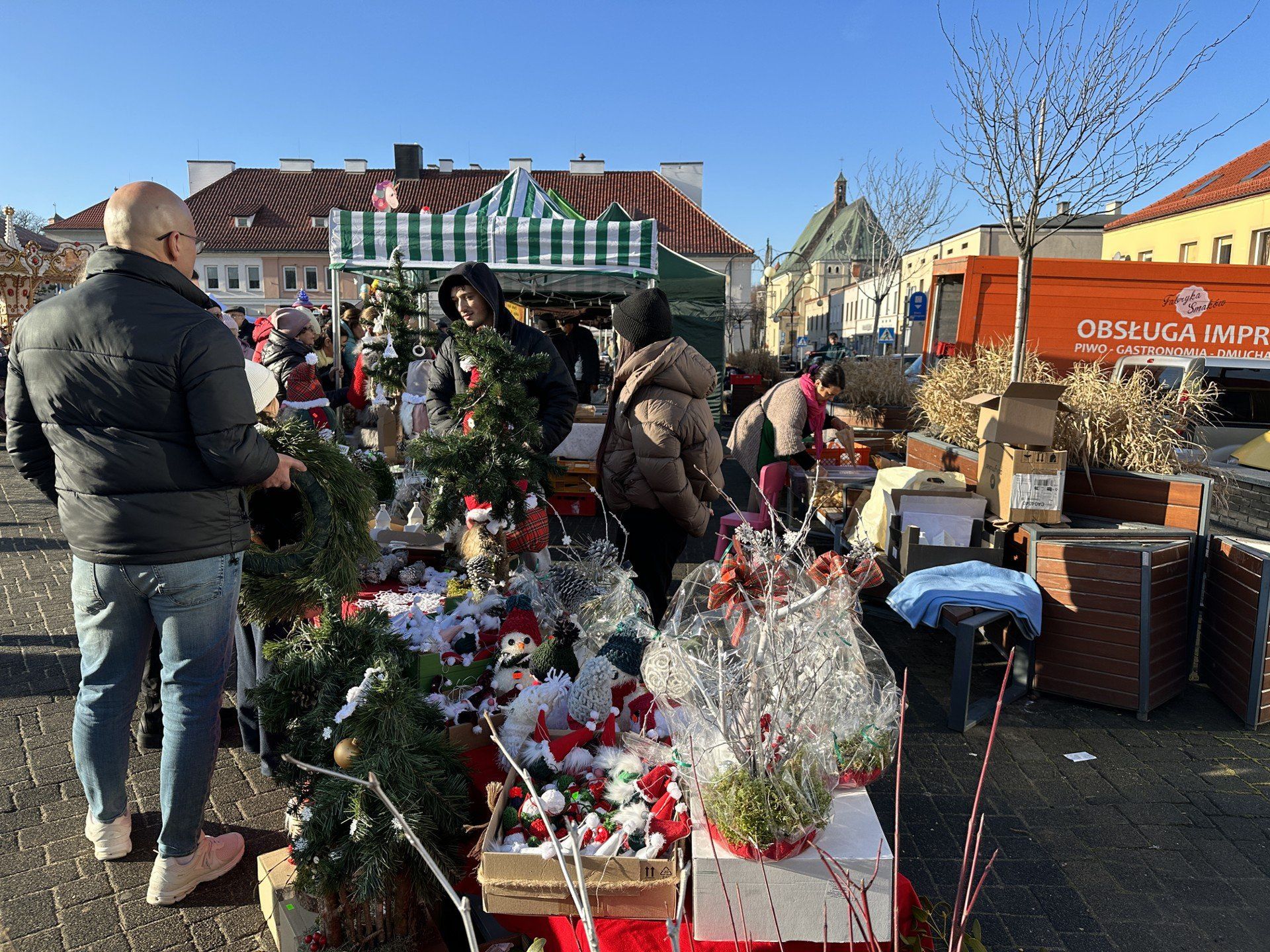 Wieluński Jarmark Bożonarodzeniowy cieszy się olbrzymim zainteresowaniem