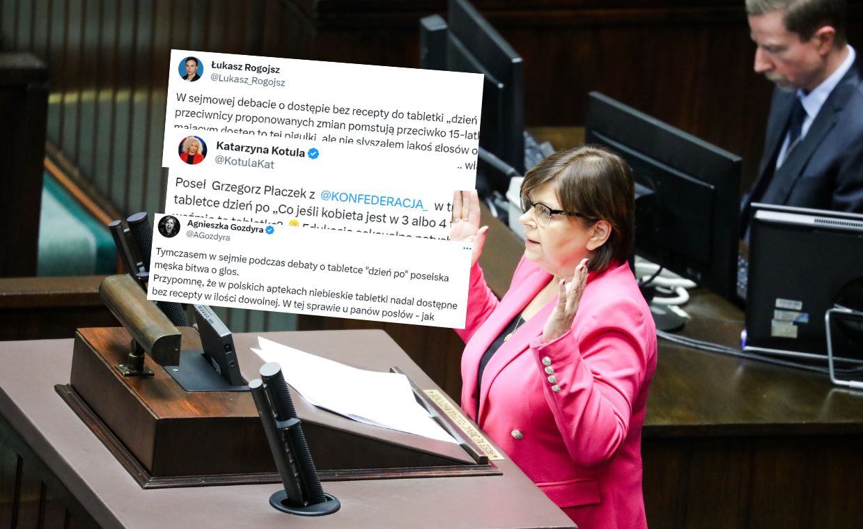 Lawina komentarzy po debacie nad dostępnością tabletki "dzień po"