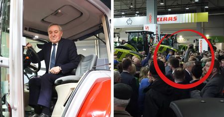 Rolnicy byli wściekli. Interweniowała policja, ewakuowali wicepremiera