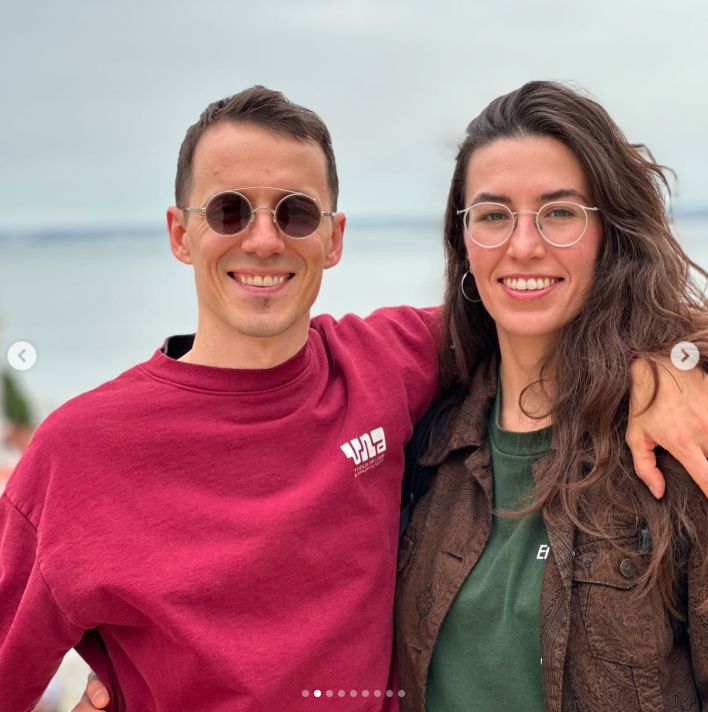 Tadeusz Kieniewicz z żoną