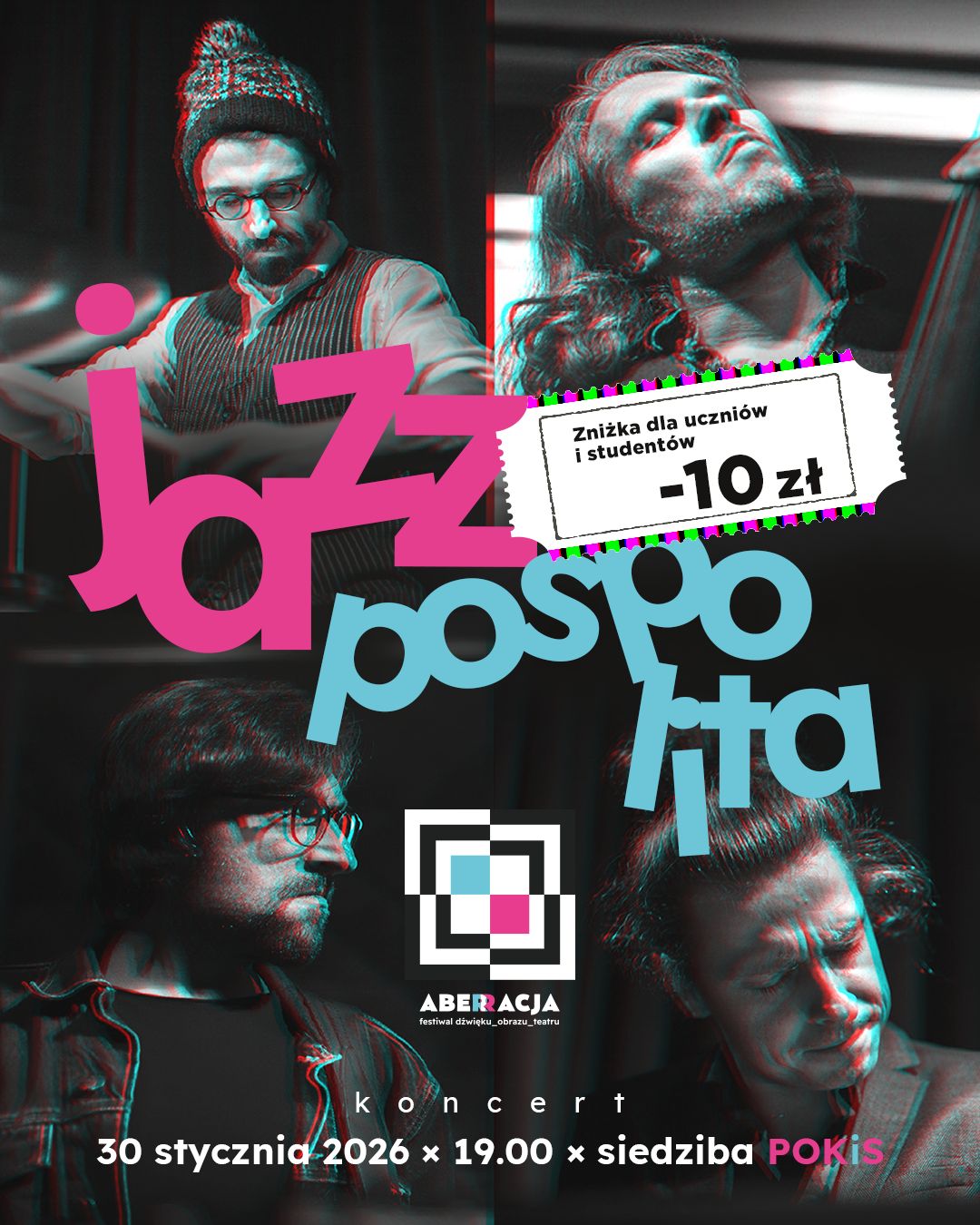 Już za chwilę ABERRACJA – festiwal dźwięku, obrazu i teatru