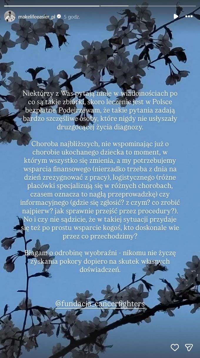 Kasia Tusk o zbiórkach