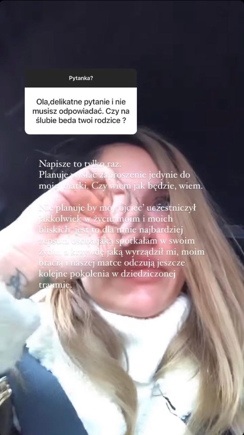 Aleksandra Żuraw wyjawia, czy zaprosi rodziców na ślub