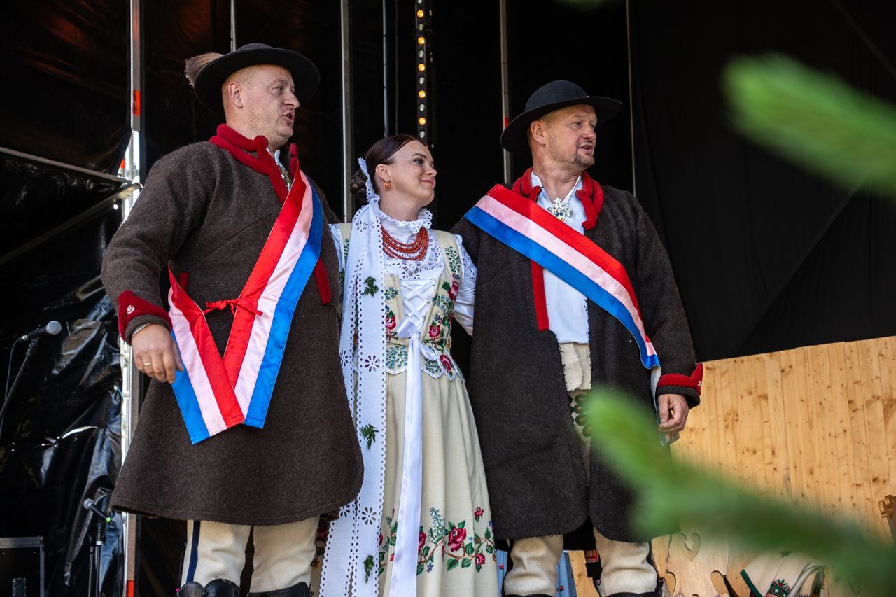 Góralskie wesele podczas festiwalu w Zakopanem