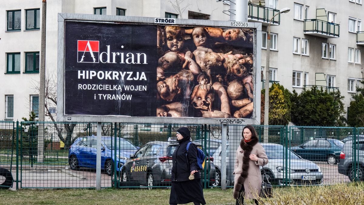 Bilboard firmy Adrian 