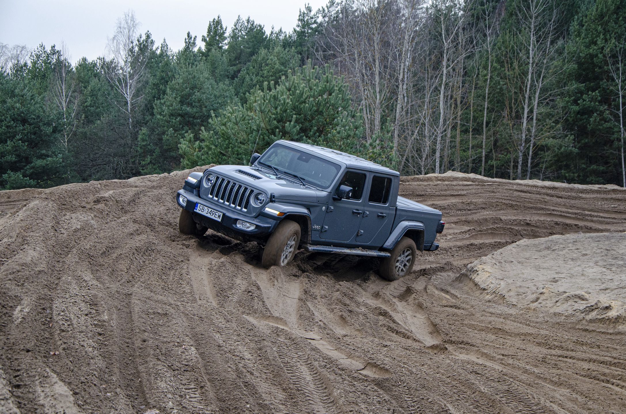 Jeep Gladiator na Poligonie4x4