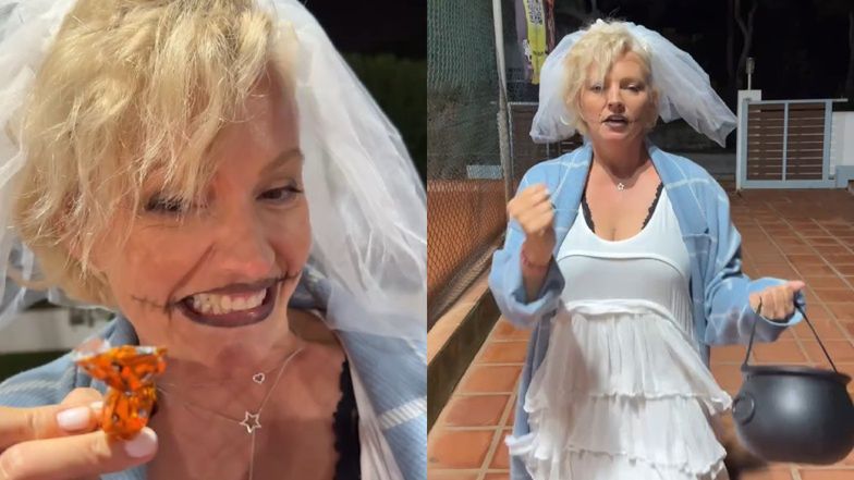 Dorota Szelągowska celebrowała Halloween w wyśmienitym nastroju