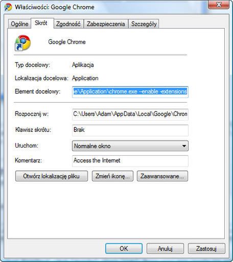 Ustaw GMail jako domyślny klient poczty w Google Chrome 2
