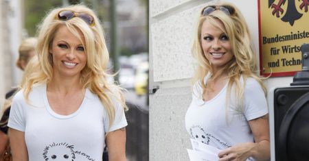 Pamela zapomniała majtek? (ZDJĘCIA)