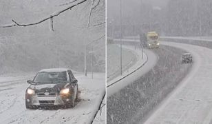 Atak zimy w Polsce. Nagrania z Podkarpacia