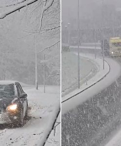 Atak zimy w Polsce. Nagrania z Podkarpacia