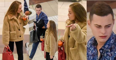 Adam Zdrójkowski i Wiktoria Gąsiewska lansują się w galerii handlowej (ZDJECIA)