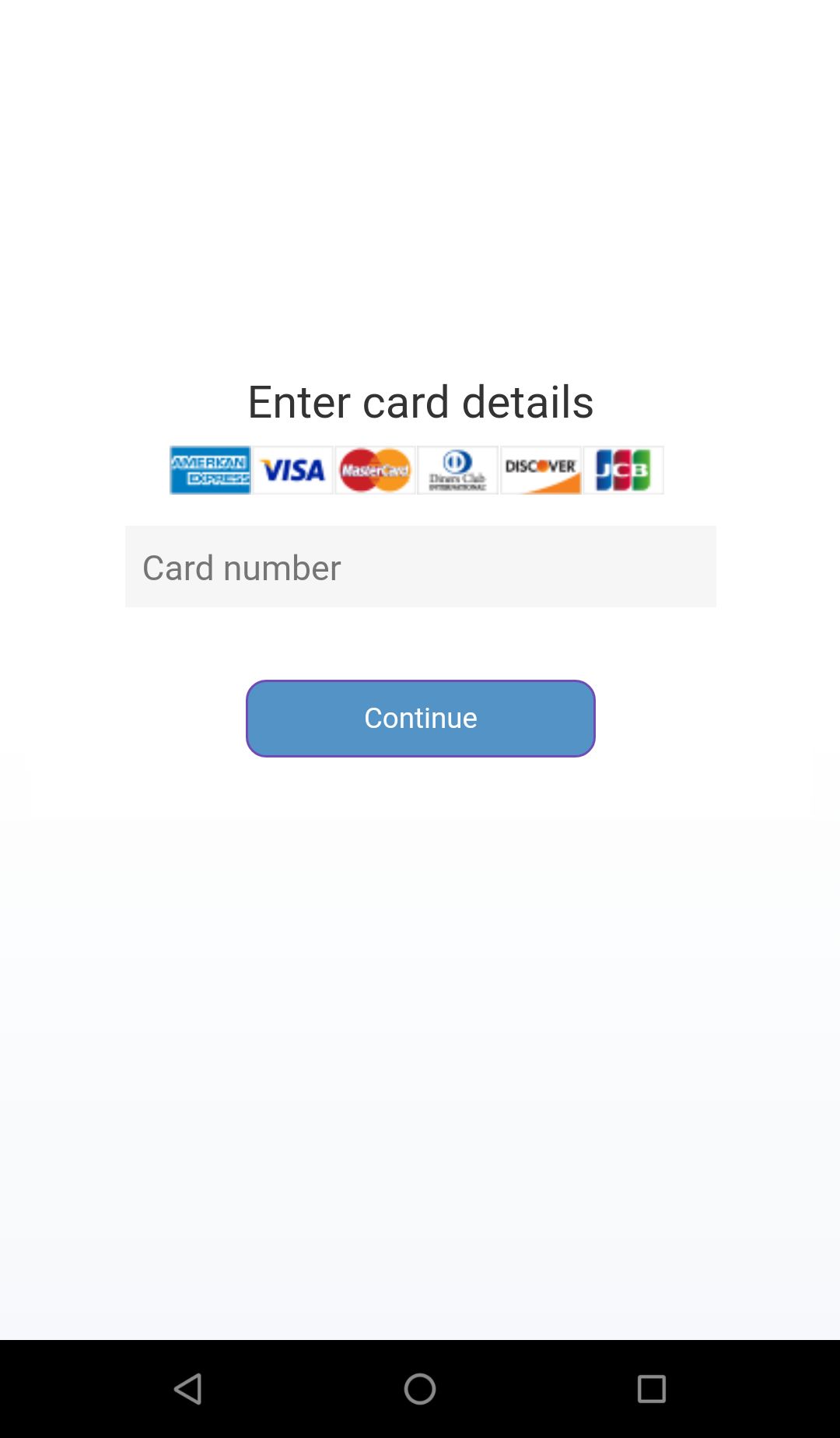 Przykład nakładki wyłudzającej informację o karcie płatniczej, źródło: Threat Fabric.