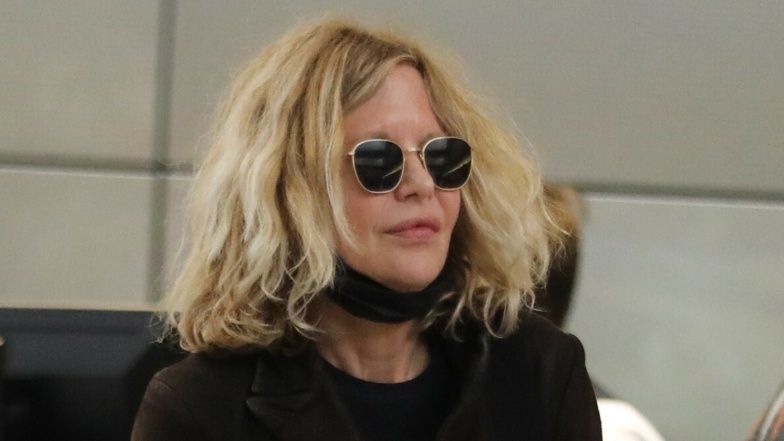 Meg Ryan na lotnisku w Los Angeles