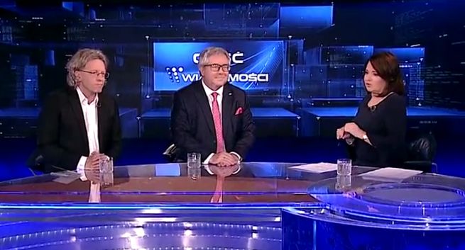 Poseł do Holeckiej w „Gościu Wiadomości”: ja bym panią natychmiast zwolnił, to amatorska publiczna tv informacyjna