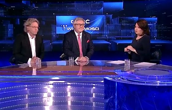 Poseł do Holeckiej w „Gościu Wiadomości”: ja bym panią natychmiast zwolnił, to amatorska publiczna tv informacyjna