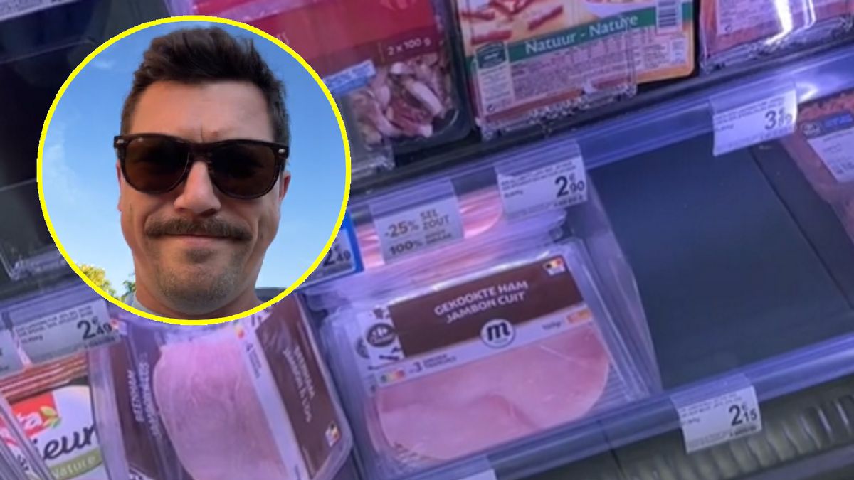 Polak pokazał ceny żywności w Belgii