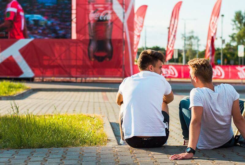 Strefa Kibica przy Arenie Lublin ZDJĘCIA