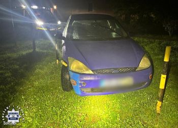 14-latek zabrał auto rodzicom i przerobił tablice. Wpadł z błahego powodu