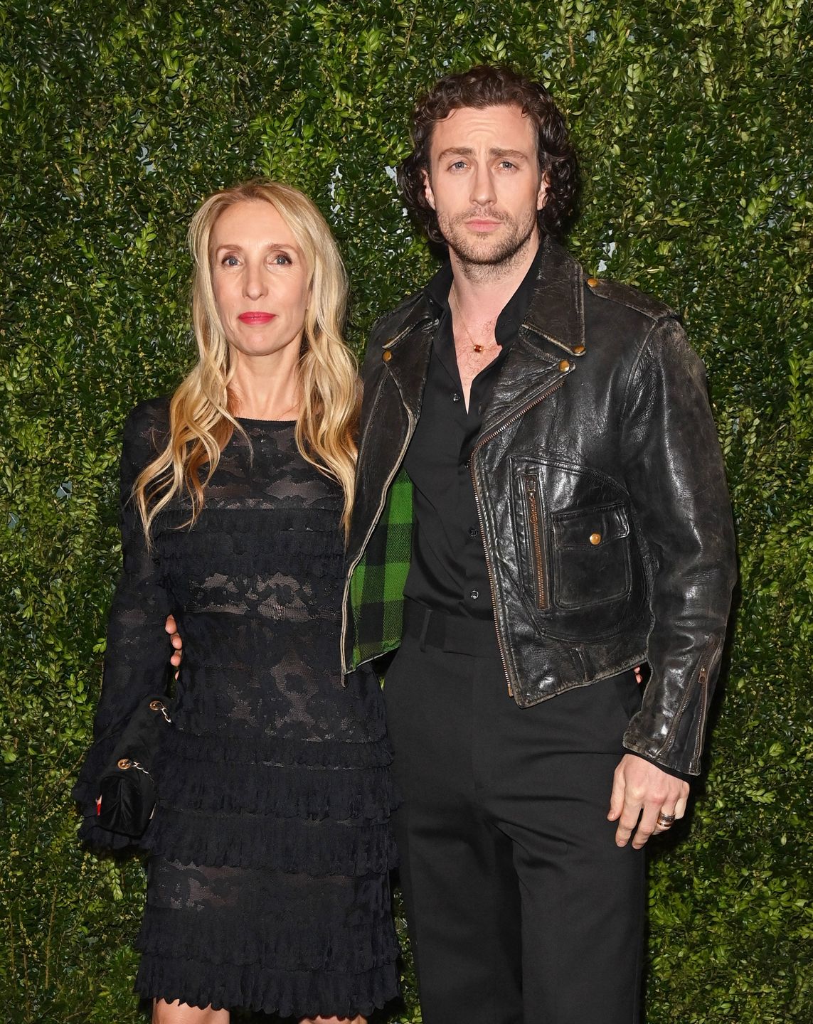 Aaron Taylor-Johnson z żoną