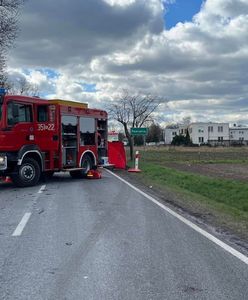 Śmiertelny wypadek pod Skierniewicami. Jedna osoba nie żyje