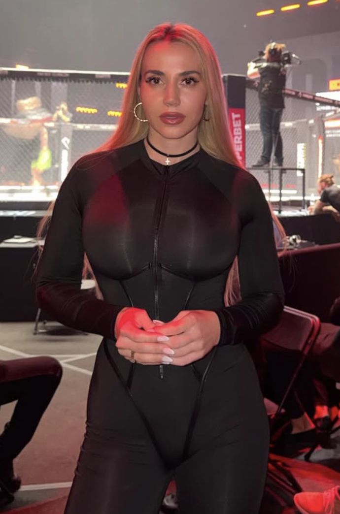 Marianna Schreiber na gali MMA