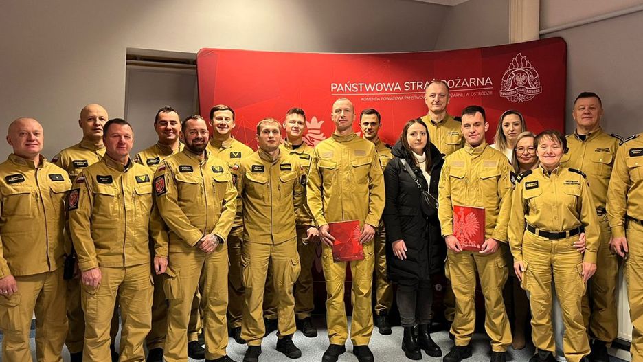 Dwóch strażaków złożyło ślubowanie w Komendzie Powiatowej PSP