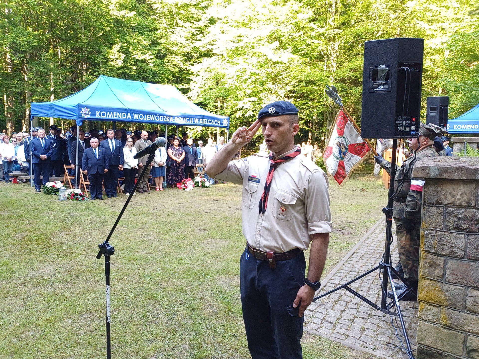Niezwykle podniosłym momentem był Apel Poległych.