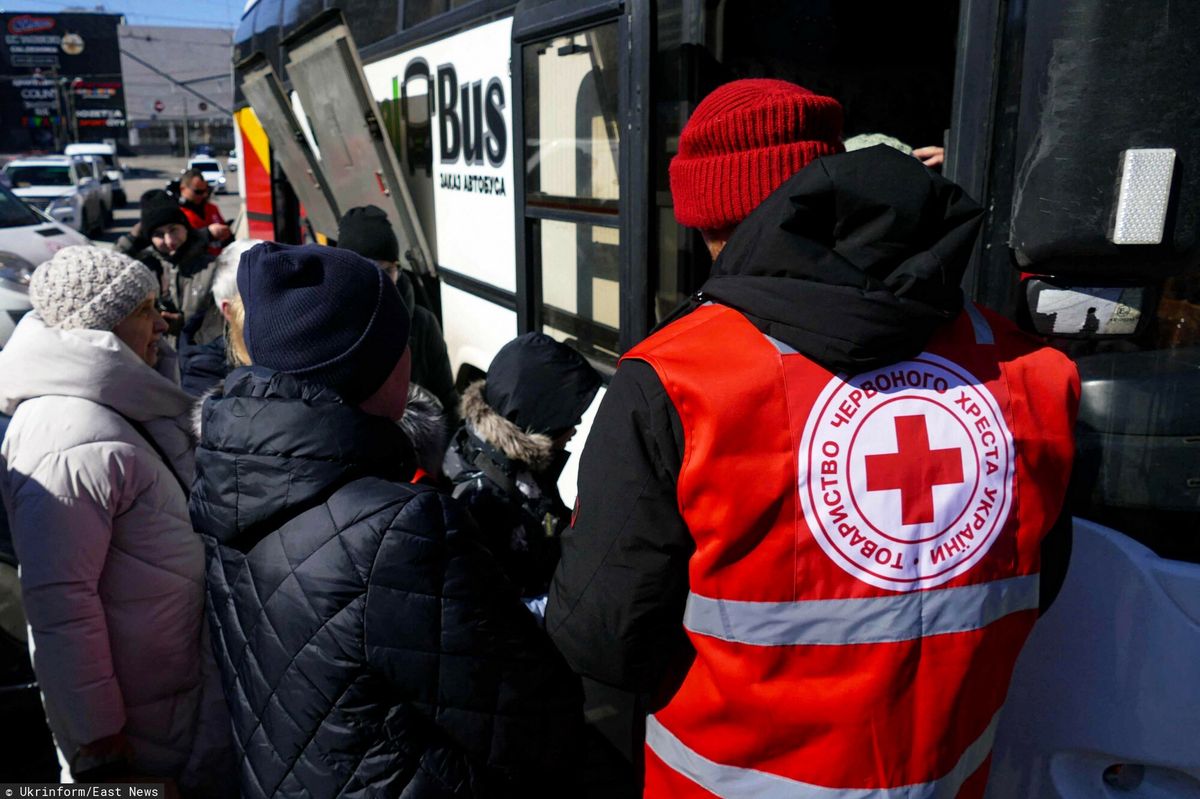 Ukraina apeluje do Czerwonego Krzyża