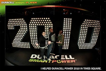Generatory Duracell'a zasilą Times Square podczas sylwestra! 3