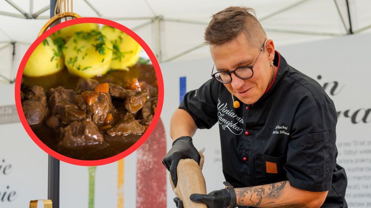 Szef kuchni Marcin Sikora opowiada o kuchni Roztocza