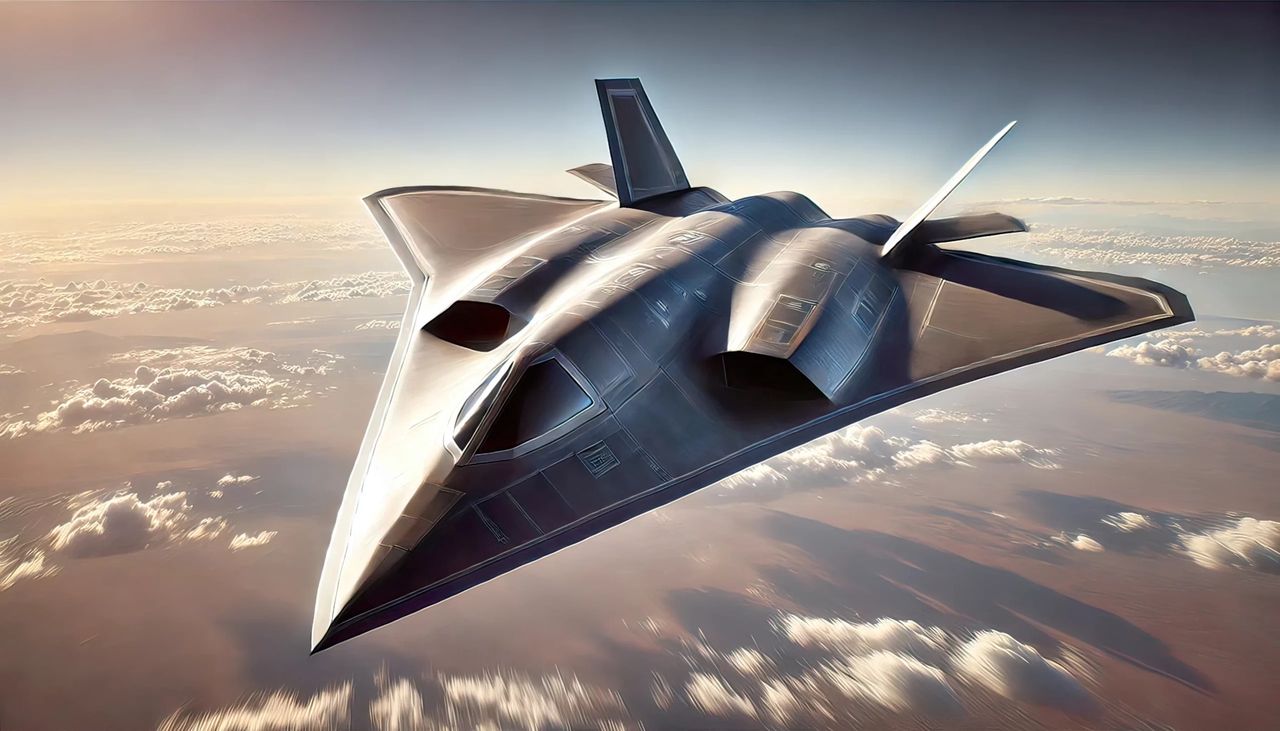 NGAD - jedna z wielu wizualizacji samolotu przyszłości