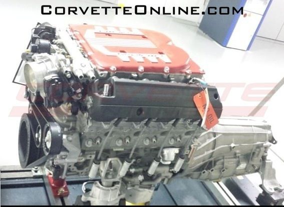 Czy to jest silnik Corvette Stingray ZR1?