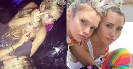 Miley Cyrus ma romans z... modelką Victoria's Secret?!