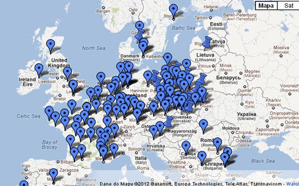 Europejskie protesty przeciwko ACTA