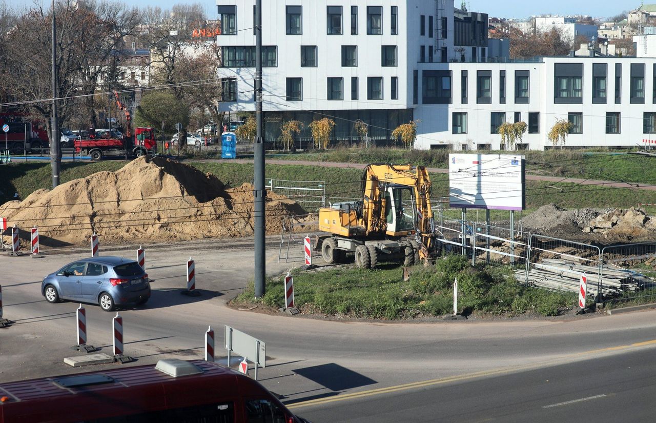 Lublin: Most na Bystrzycy. Ruszyły prace w ciągu al. Unii Lubelskiej