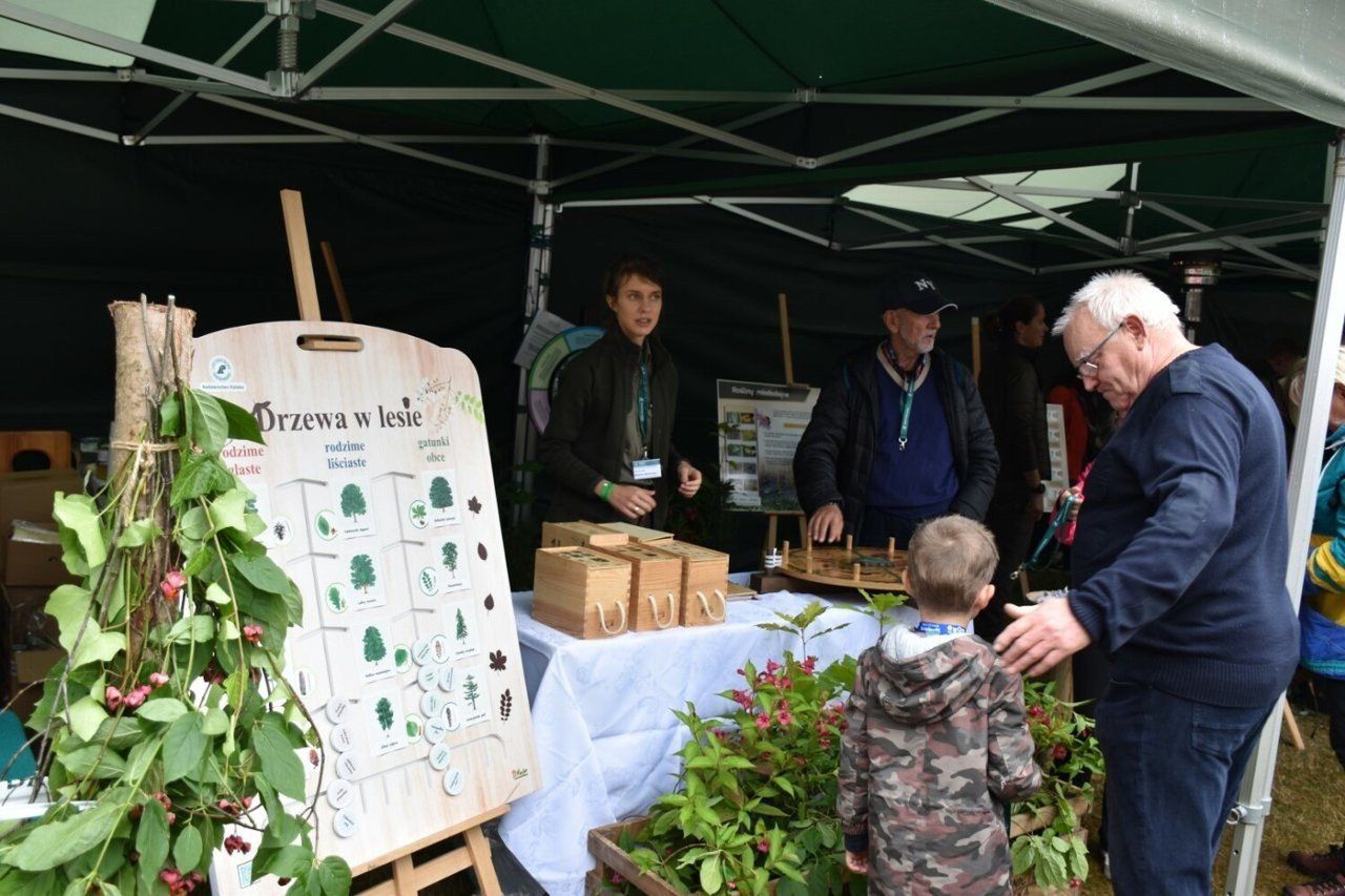 Nadleśnictwo przygotowuje co roku zabawy dla młodszych i starszych