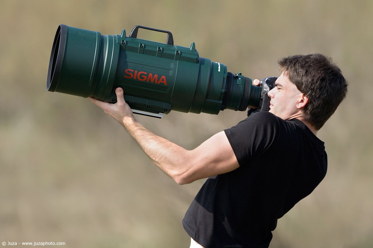Fotograf silny być musi gdy ma Sigmę 200-500 mm
