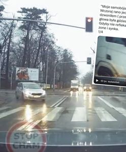 Sekundy dzieliły go od śmierci. Pokazał przerażające nagranie