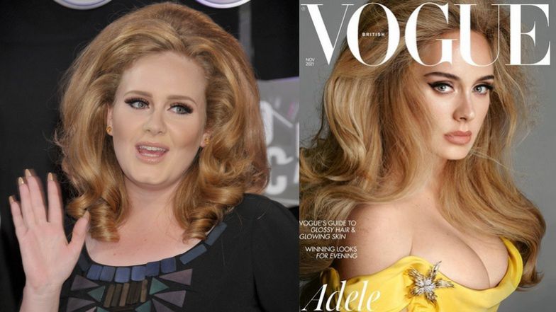 Adele pozuje dla "Vogue'a" i mówi o swojej metamorfozie: "Nigdy nie chodziło o utratę wagi. Kiedy ćwiczyłam, nie odczuwałam żadnego niepokoju"