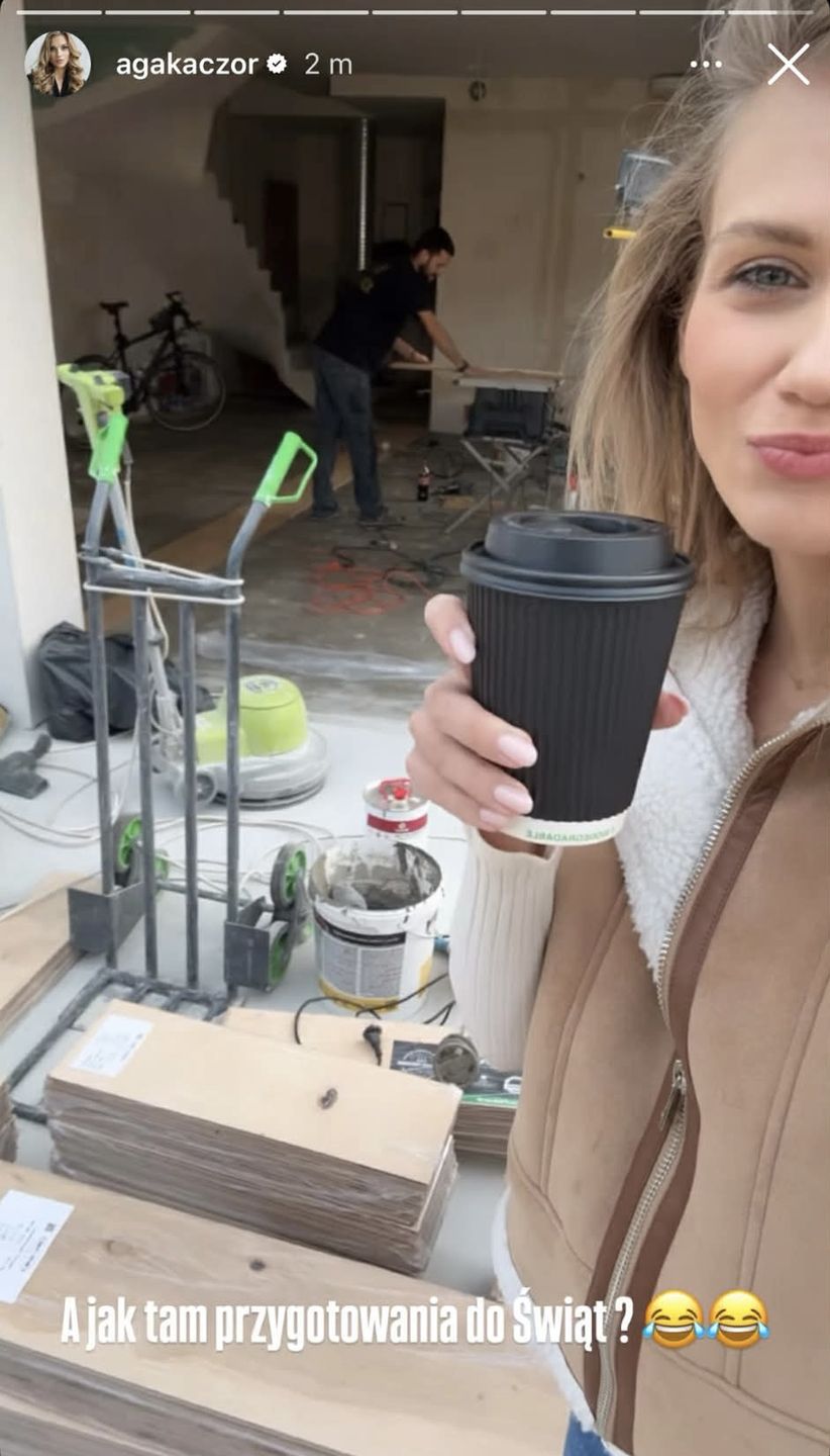 Remont domu Agnieszki Kaczorowskiej