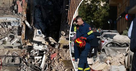 Potężna eksplozja w Atenach. Są ranni, ratownicy przeszukują gruzy