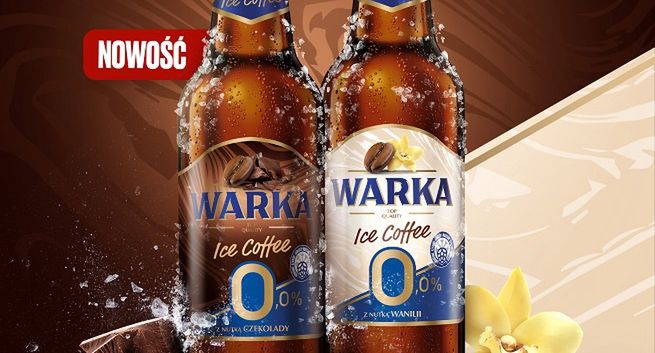 Warka wprowadza bezalkoholowe piwo o smaku mrożonej kawy