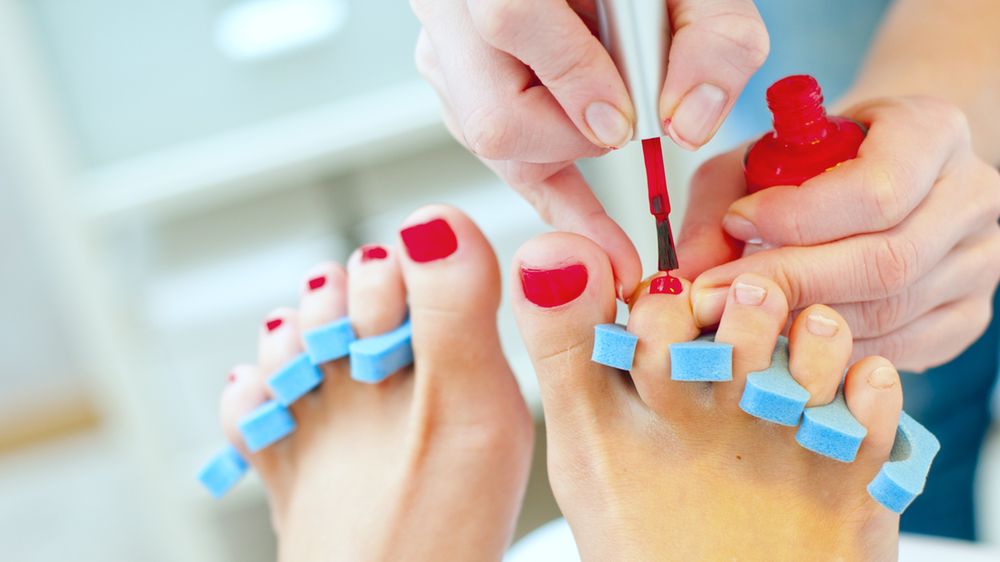 Bezpieczny pedicure