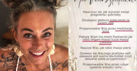 Była dziewczyna Barona promuje warsztaty z… medytacji łona i MASAŻU CZŁONKA za 1700 złotych! Jesteście chętni?