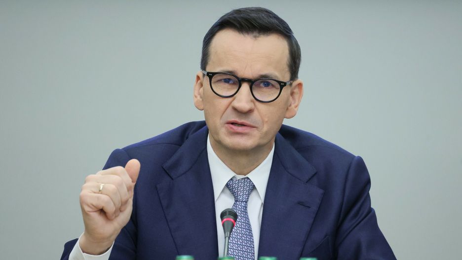 Zesp�? Pracy dla Polski nt. energii
Fot. Wojciech Olkusnik/East News, Warszawa, 06.02.2024. Sejm. Spotkanie Zespolu Pracy dla Polski poswiecone tematowi energii z udzia?em bylego premiera Mateusza Morawieckiego (n/z).
Wojciech Olkusnik